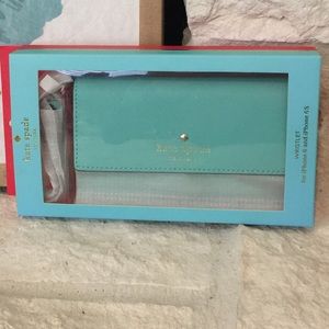 Kate Spade iPhone wallet wristlet.